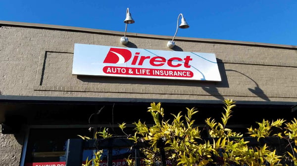 Direct Auto Insurance storefront located at  650 West Tennessee Street, Tallahassee