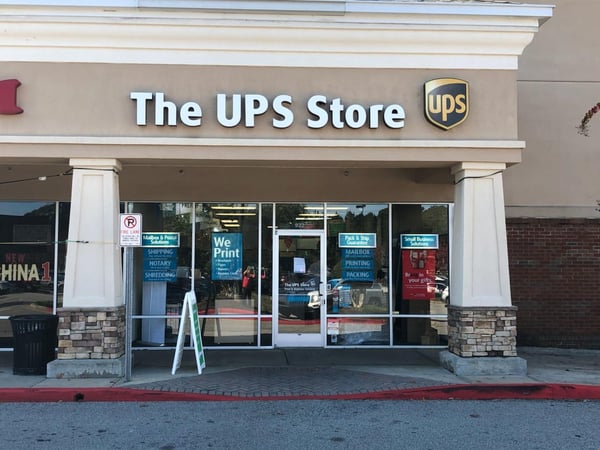 Facade of The UPS Store McDonough