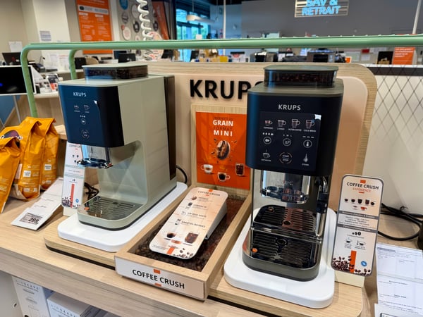 ☕✨ Découvrez la KRUPS Coffee Crush dans votre magasin Boulanger ! ✨☕