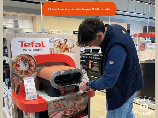 Le four à pizza électrique TEFAL Pronto est arrivé dans votre magasin Boulanger Saint- Herblain Nantes Atlantis :)