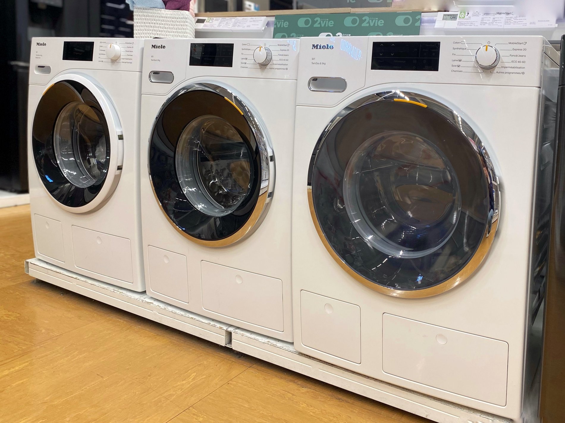 Les machines à laver de la marque Miele au sein de votre  Boulanger Plan De Campagne