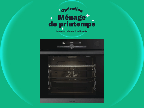 Four encastrable fonction vapeur HISENSE O643PG