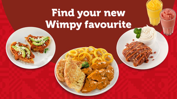 The best meals often start with a little curiosity. Head to Wimpy Engen Hluhluwe to try the new dishes waiting for you.