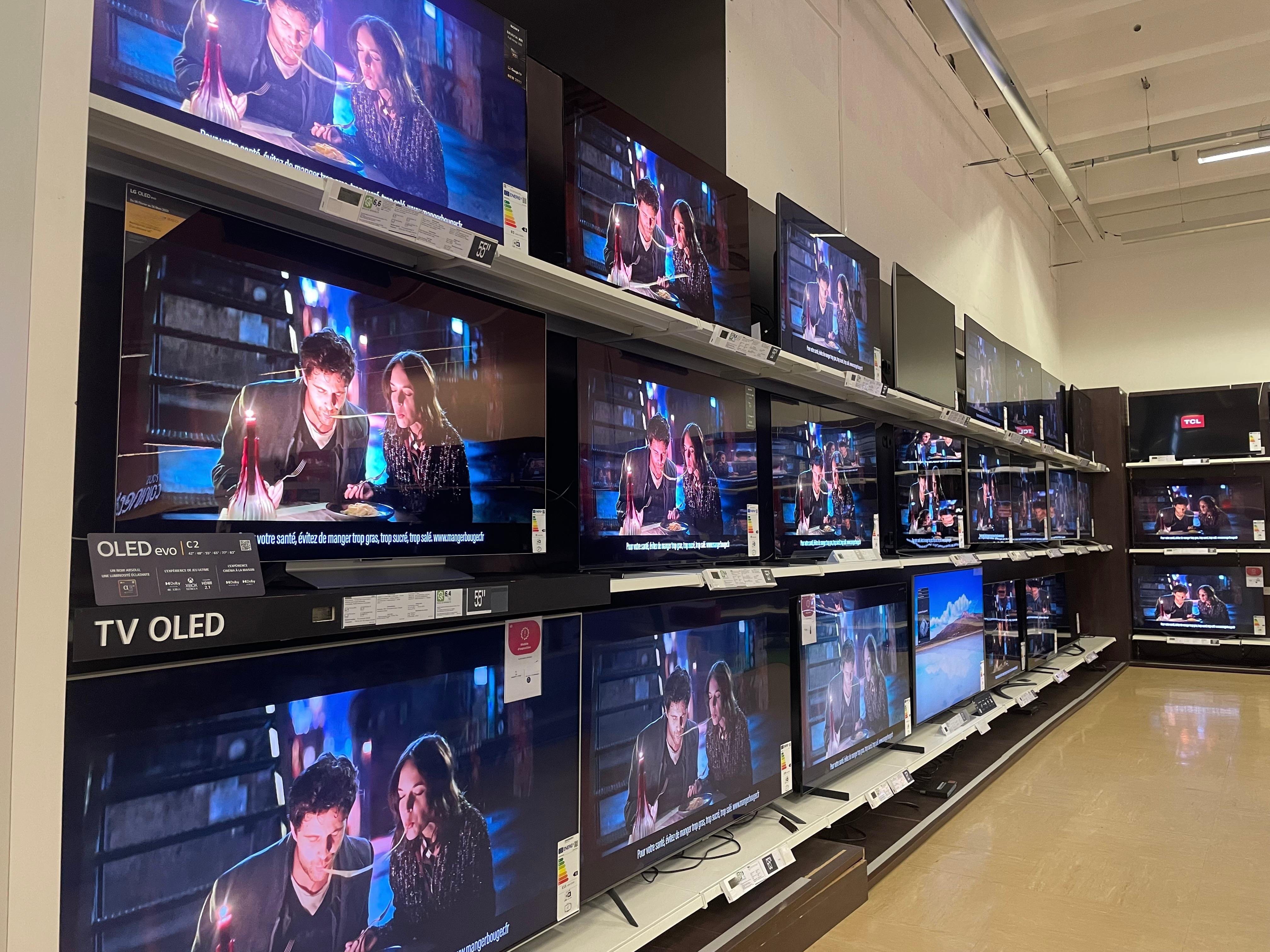 Télévision LG dans votre magasin Boulanger Plaisir