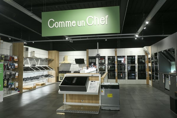 Plaque de cuisson, four et lave vaisselle encastrable