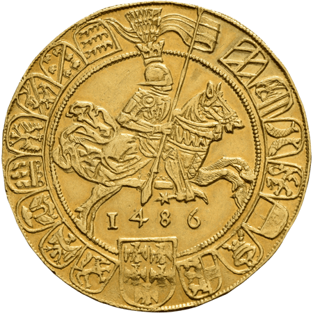 Holy Roman Empire, Siqismund gold strike of the Taler 1486