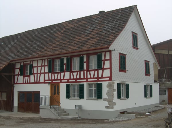 Fassadenrenovation in Hörhausen