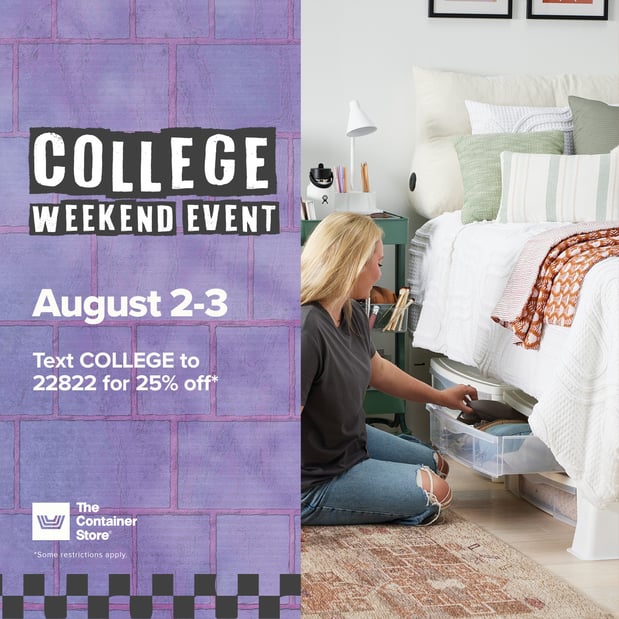 Aug 2nd – 3rd  College Weekend Event
