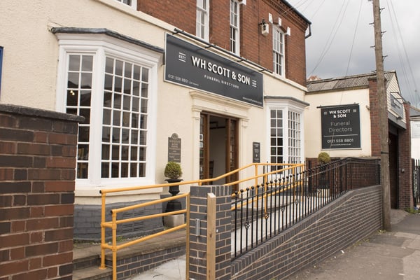 About W H Scott & Son Funeral Directors in Birmingham | Dignity Funerals