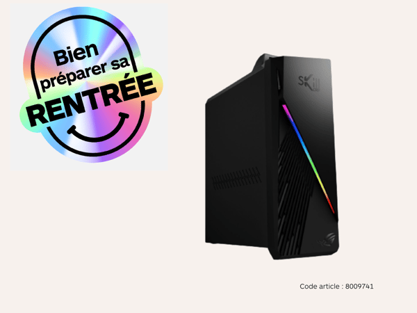 Ordinateur Fixe Gaming Skillcorp SK16 Boulanger Compiègne