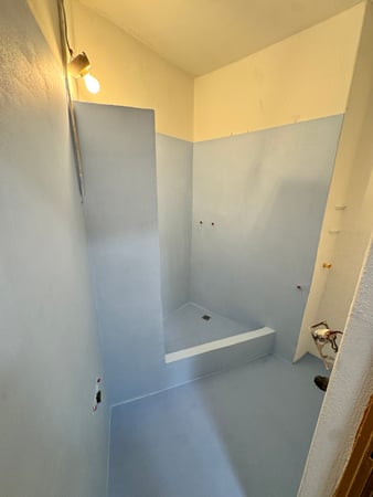 Bagno in resina