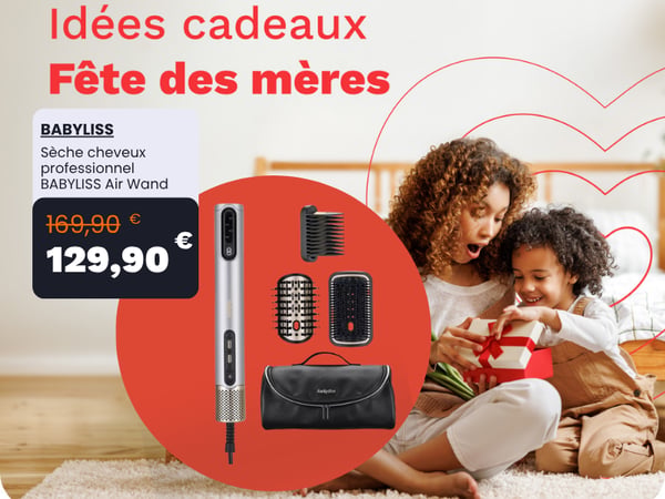 Sèche cheveux professionnel BABYLISS Air Wand AS6554E Edition limitée