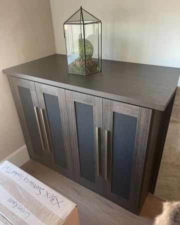 Custom base cabinetry in Cool Avenue by California Closets San Diego