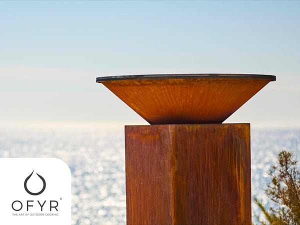 OFYR : braseros haut de gamme pour réchauffer et cuisiner en extérieur chez Boulanger Toulon Outdoor