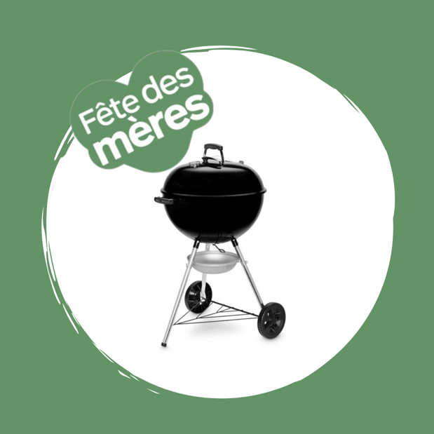 Barbecue charbon Weber original kettle E-5710 charcoal Grill 57 chez Boulanger Evreux
