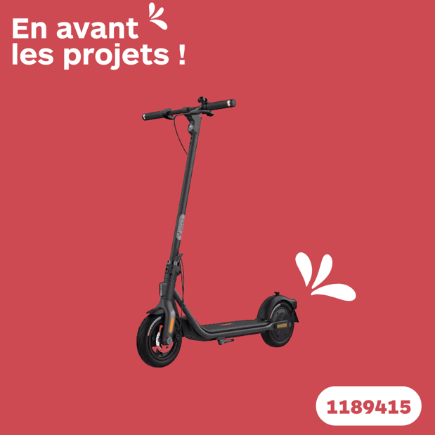 Trottinette électrique SEGWAY F2 E en promotion dans votre magasin Boulanger Lille Esquermoise