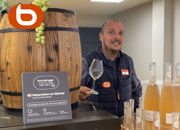 Pascal, vendeur électroménager spécialisé en cave à vin HAIER, LA SOMMELIERE, GOGUETTE, ARTEVINO, LE CHAI, CLIMADIFF