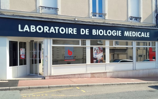 Biogroup Maine Anjou - Laboratoire Ecommoy - Façade