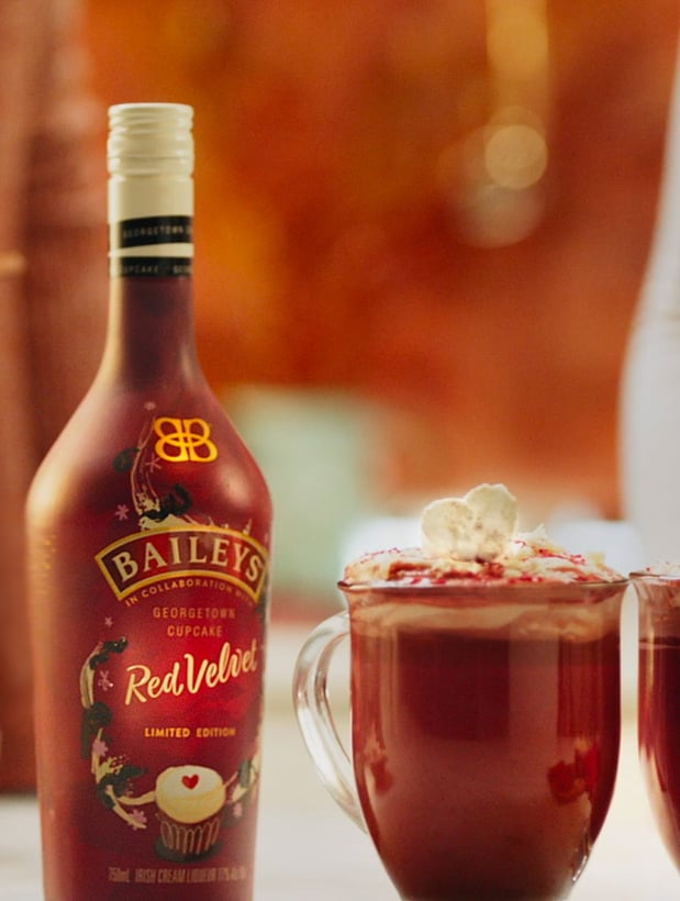 Make A Sweet Red Velvet Bailey's Kahlua Shot - Our Crafty Mom