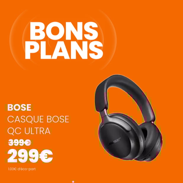Casque BOSE QuietComfort Ultra Noir