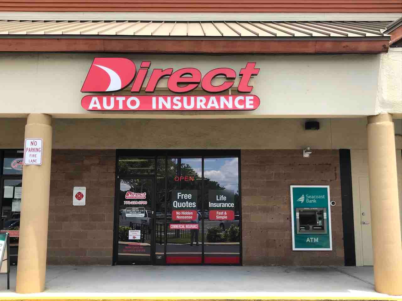 Direct Auto Insurance storefront located at  4700 Babcock Street Northeast, Palm Bay