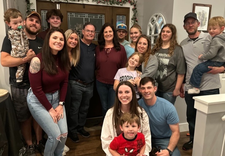 Photo of our family in Villa Ridge, Missouri.