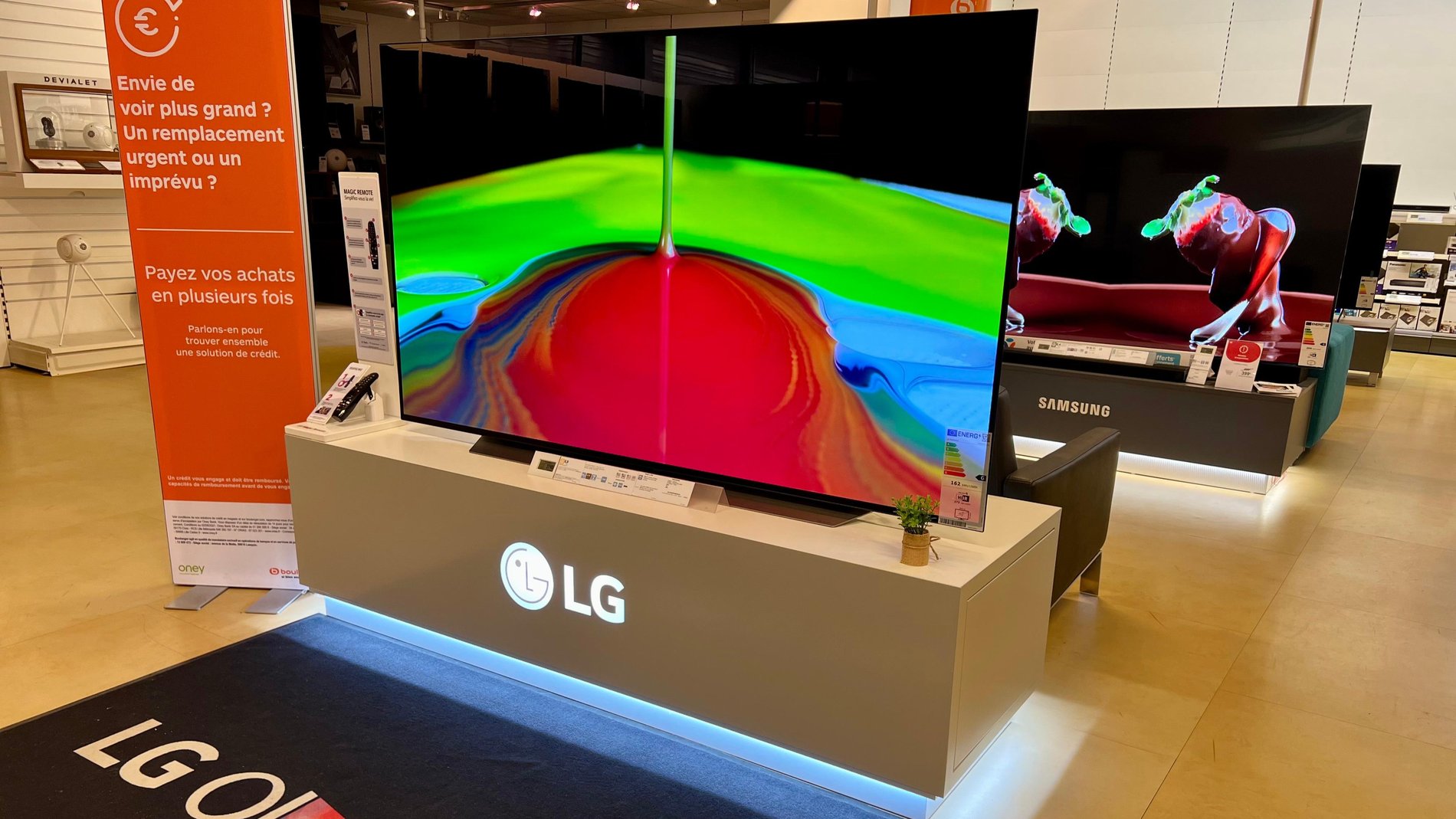 Tv Téléviseur LG SAMSUNG Sony Grande taille 75 pouces multimédia