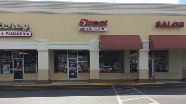 Direct Auto Insurance storefront located at  2892 East Tamiami Trail, Naples