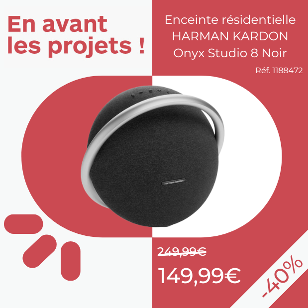 Enceinte résidentielle HARMAN KARDON Onyx Studio 8 Noir