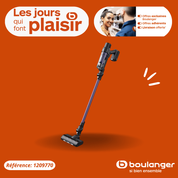 Aspirateur balai ROWENTA X Pert 7.60 RH6A39WO