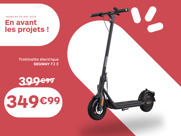 Trottinette électrique SEGWAY F2 E