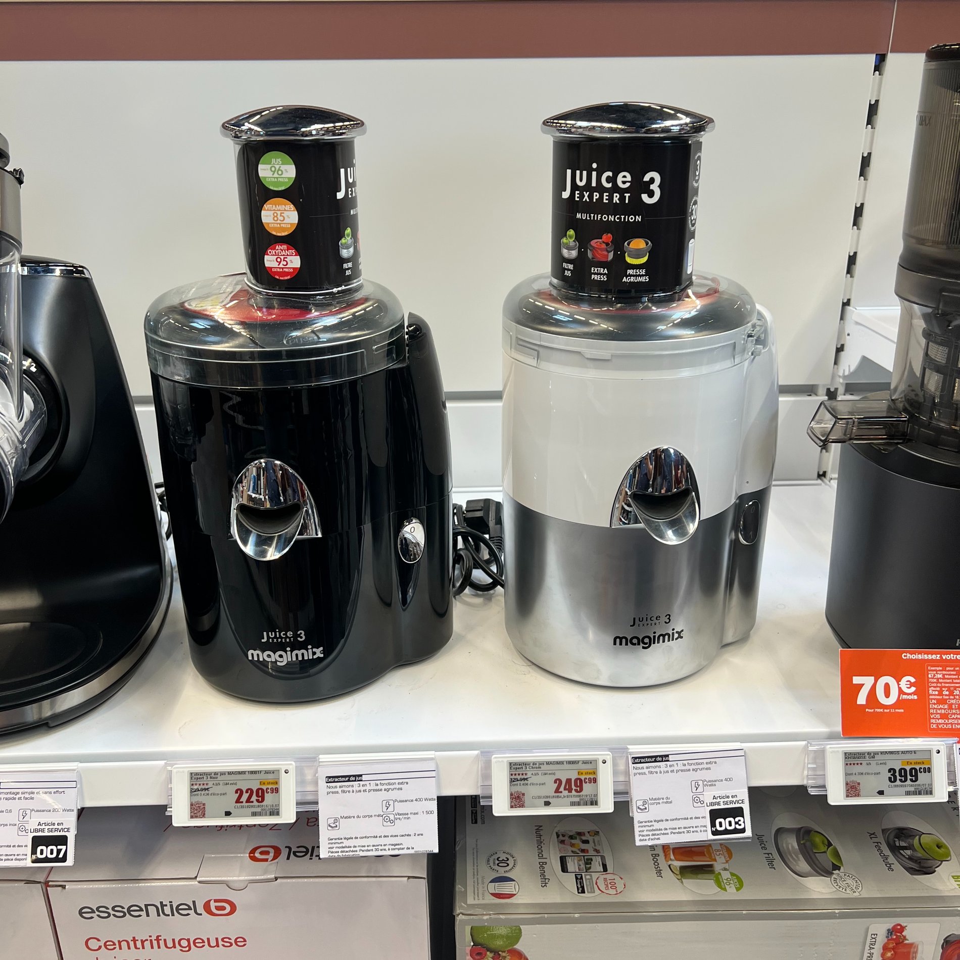 extracteur de jus magimix dans votre magasin boulanger st quentin
