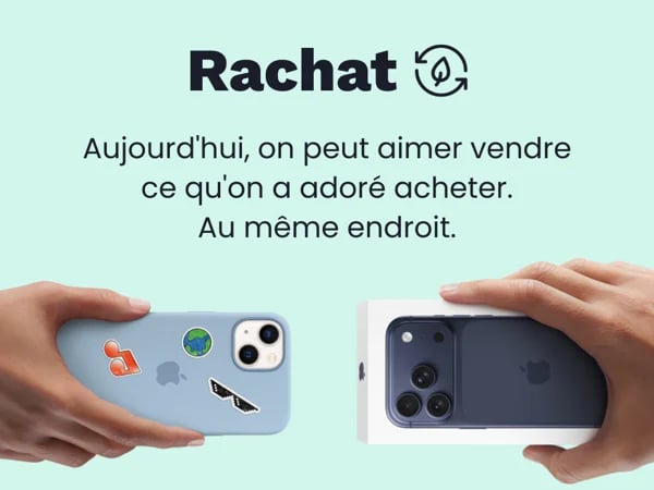 Visuel rachat Boulanger Toulouse Colomiers – reprise et estimation de la valeur d’anciens appareils électroménagers, smartphones, ordinateurs et TV, seconde vie, recyclage, réemploi et démarche éco-responsable.