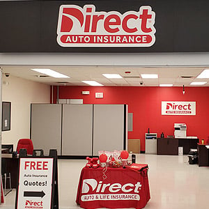 Direct Auto Insurance storefront located at  1626 Hwy 12 South, Ashland City