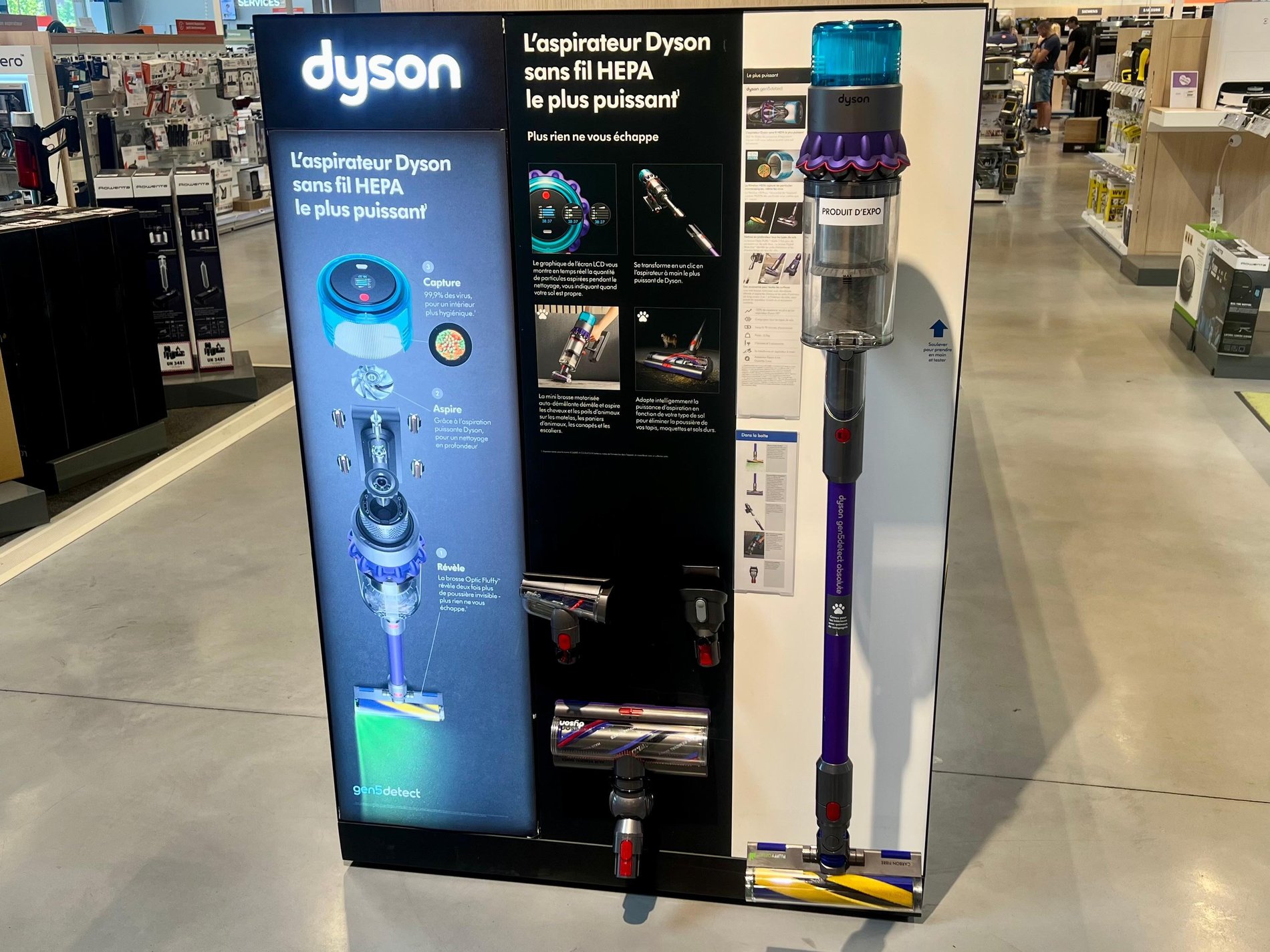 Aspirateur balai Dyson dans votre magasin Boulanger vendenheim- Reichstett !