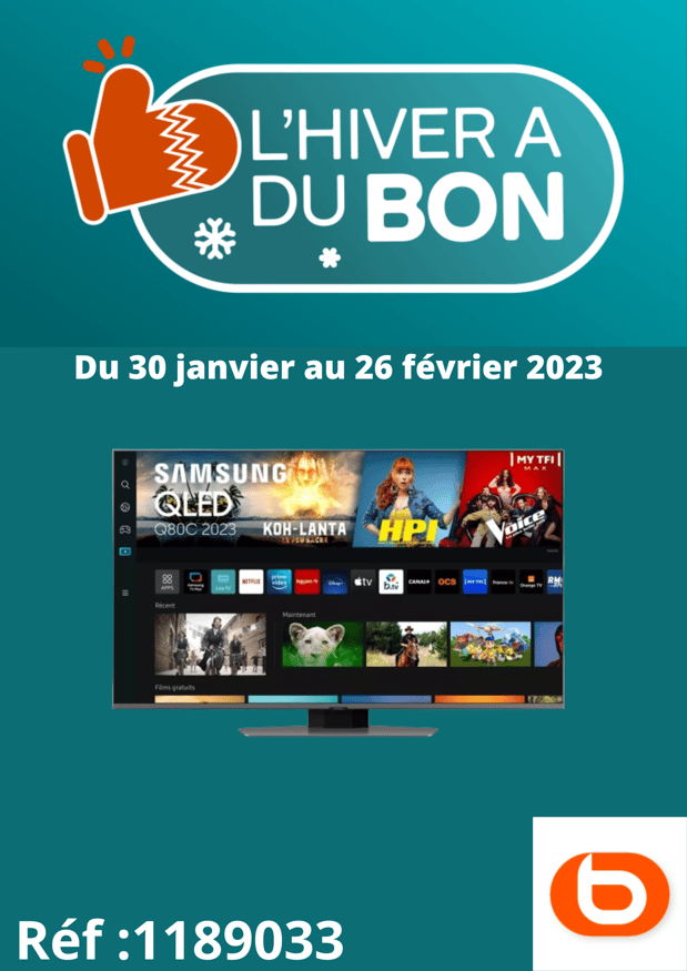 TV QLED Samsung TQ50Q80C 2023
Boulanger Annemasse