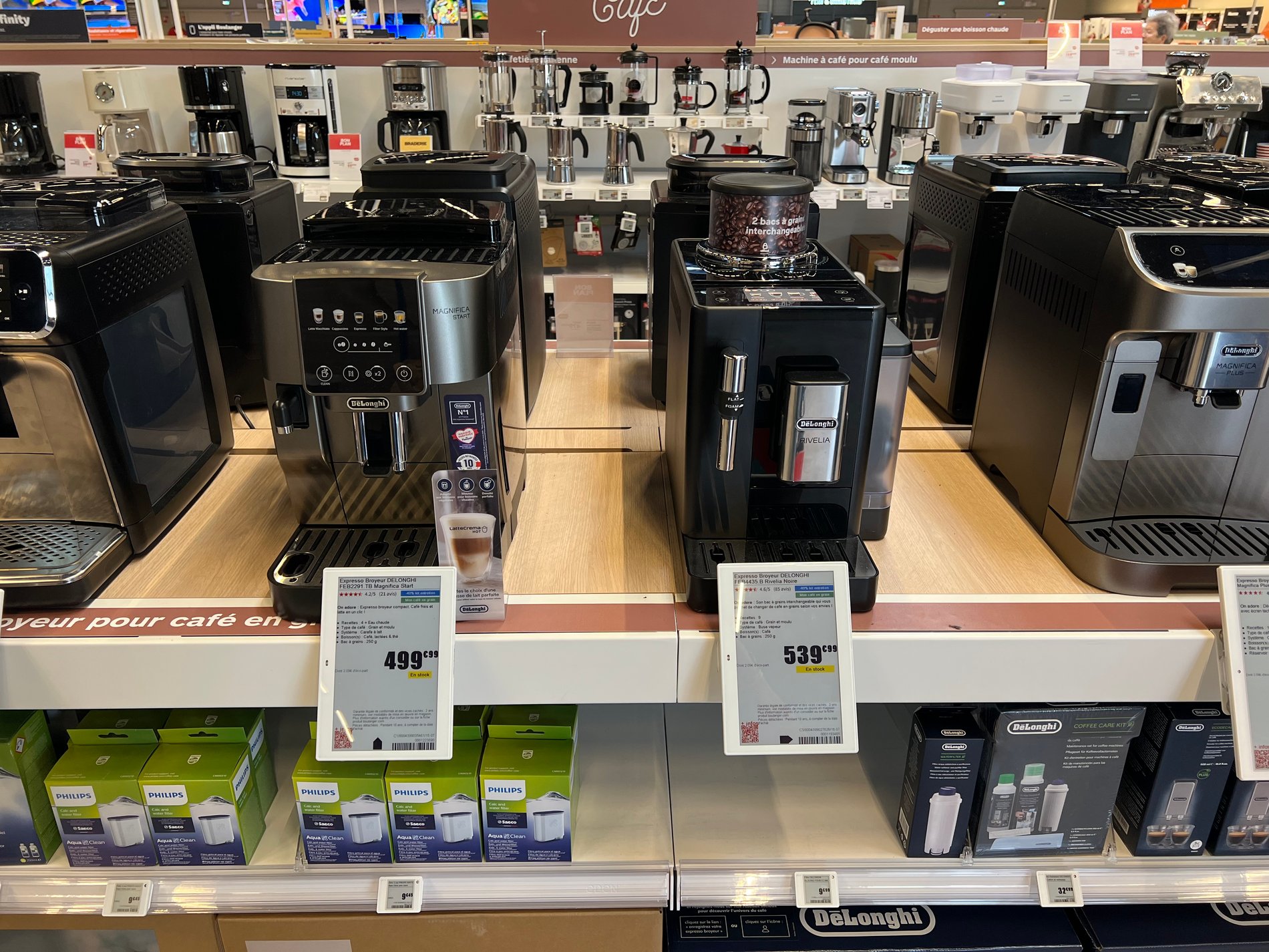 2 Expresso Broyeur DELONGHI dans votre magasin boulanger st quentin