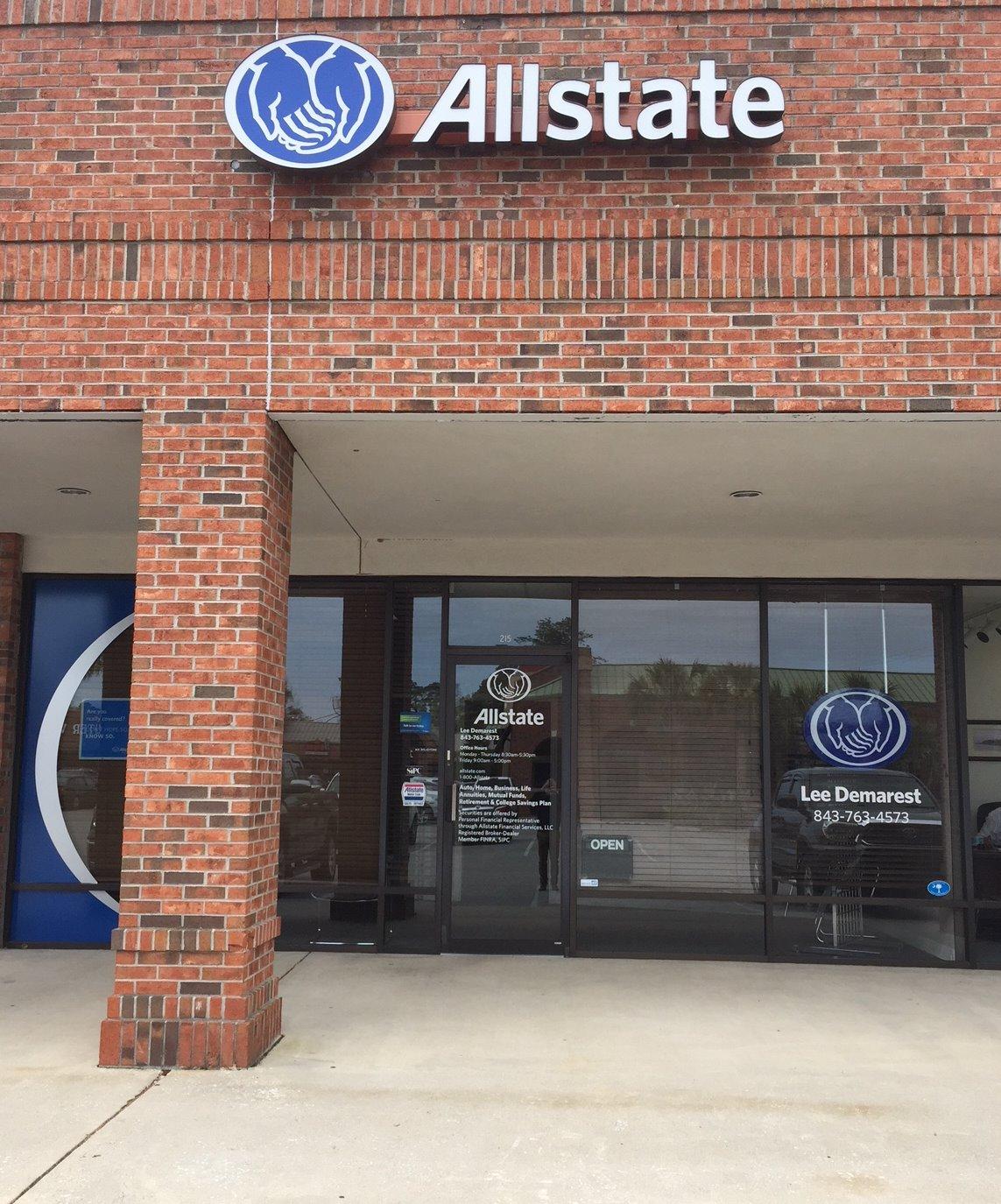 Allstate Car Insurance in Charleston, SC Lee Demarest Allstate Car Insurance in Charleston, SC Lee Demarest