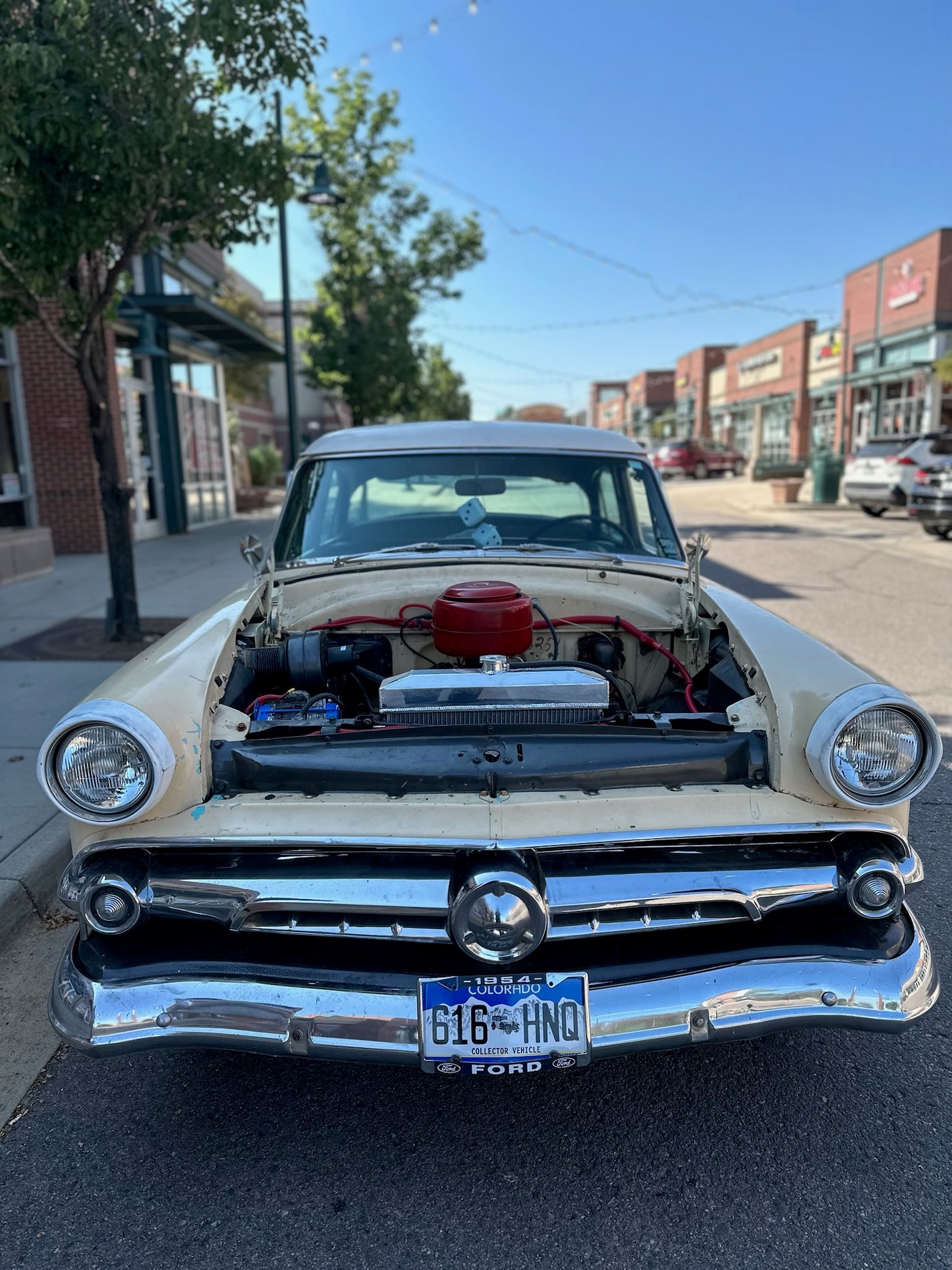 Melissa's 1954 Ford Customline.