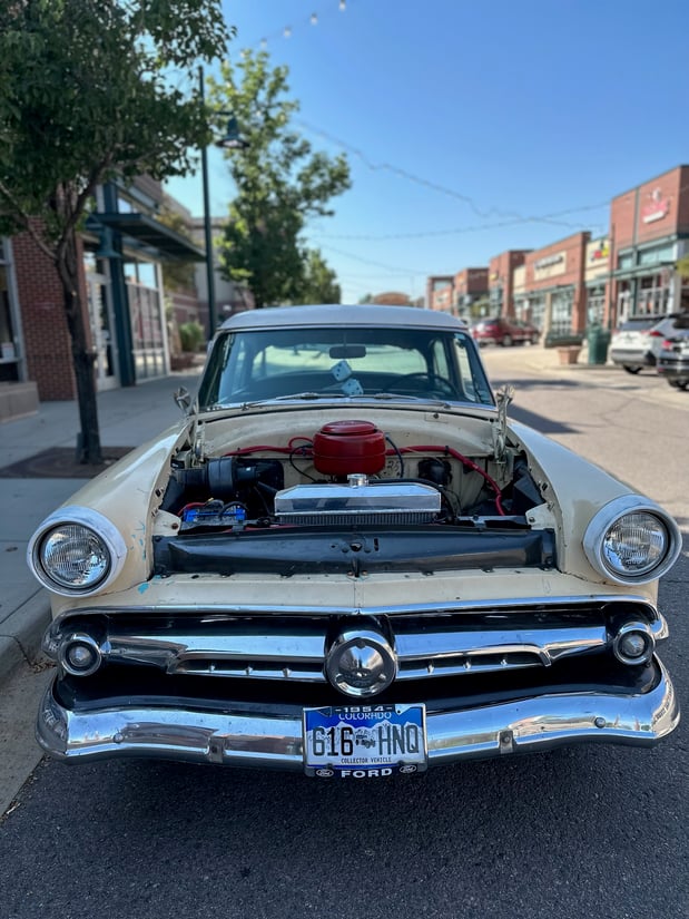 Melissa's 1954 Ford Customline.