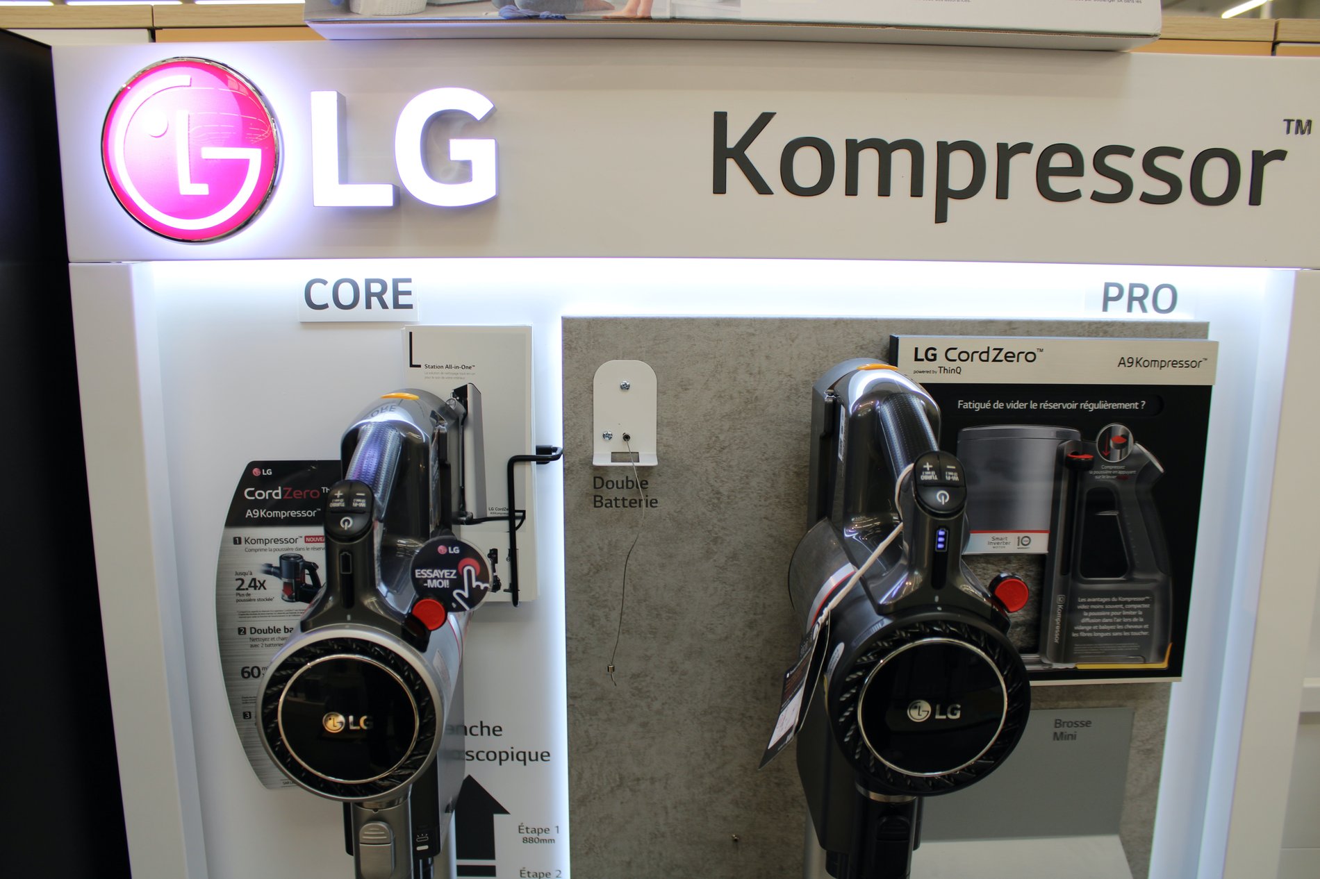 aspirateur balais lg kompressor
