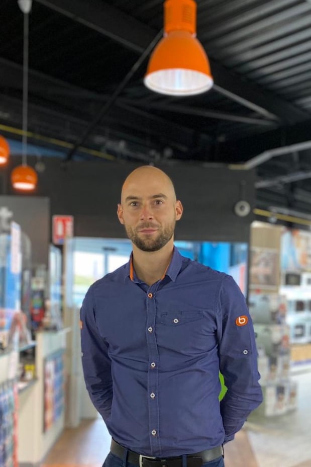 Lionel, responsable magasin Boulanger Pontarlier