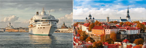 ヘルシンキ（フィンランド）のイメージ／タリン（エストニア）のイメージ