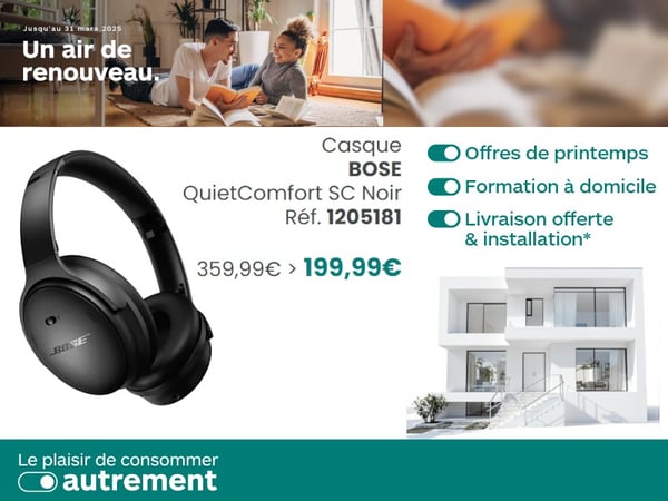 casque bose boulanger biganos