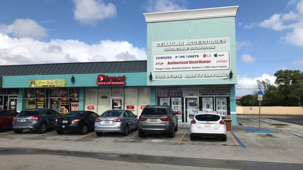 Direct Auto Insurance storefront located at  1164 North State Road 7, Lauderhill