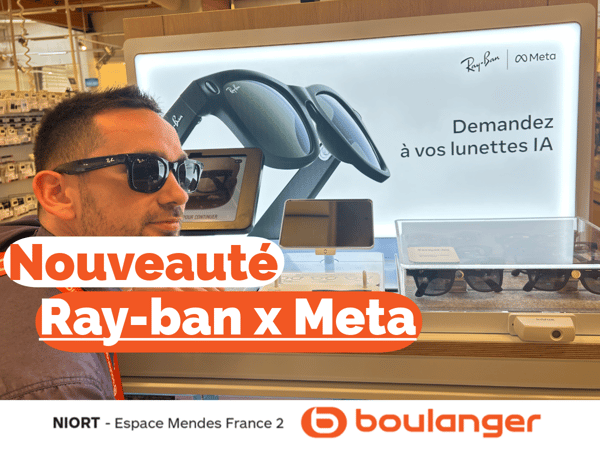 Lunettes connectées Ray-Ban x Meta 🕶️