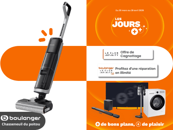 Aspirateur laveur DREAME H14