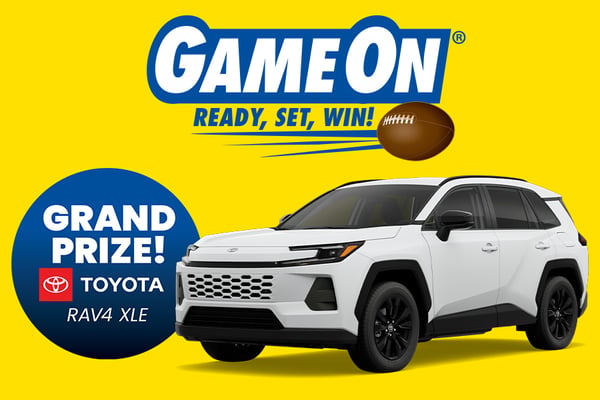 game on ready set win grand prize Toyota rav4 xle