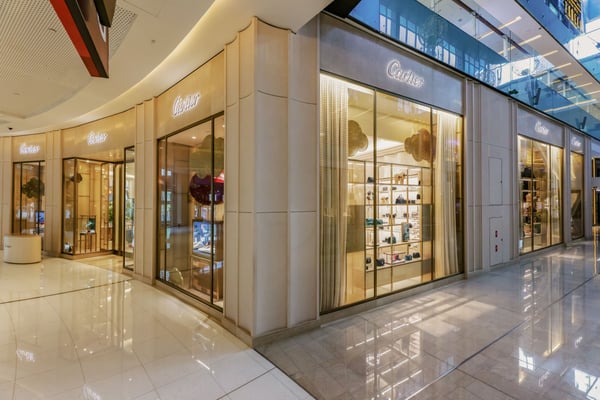 Cartier Dubai Mall Grand Atrium: fine jewelry, watches, accessories at ...