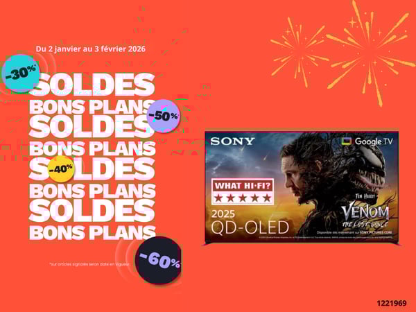 Les Soldes commencent au sein de votre magasin Boulanger Fléville.